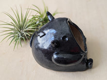 Load image into Gallery viewer, Open Mouth Kiln Friend Salt Pig