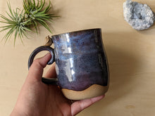 Load image into Gallery viewer, Blue and Purple Kiln Fiend Mug

