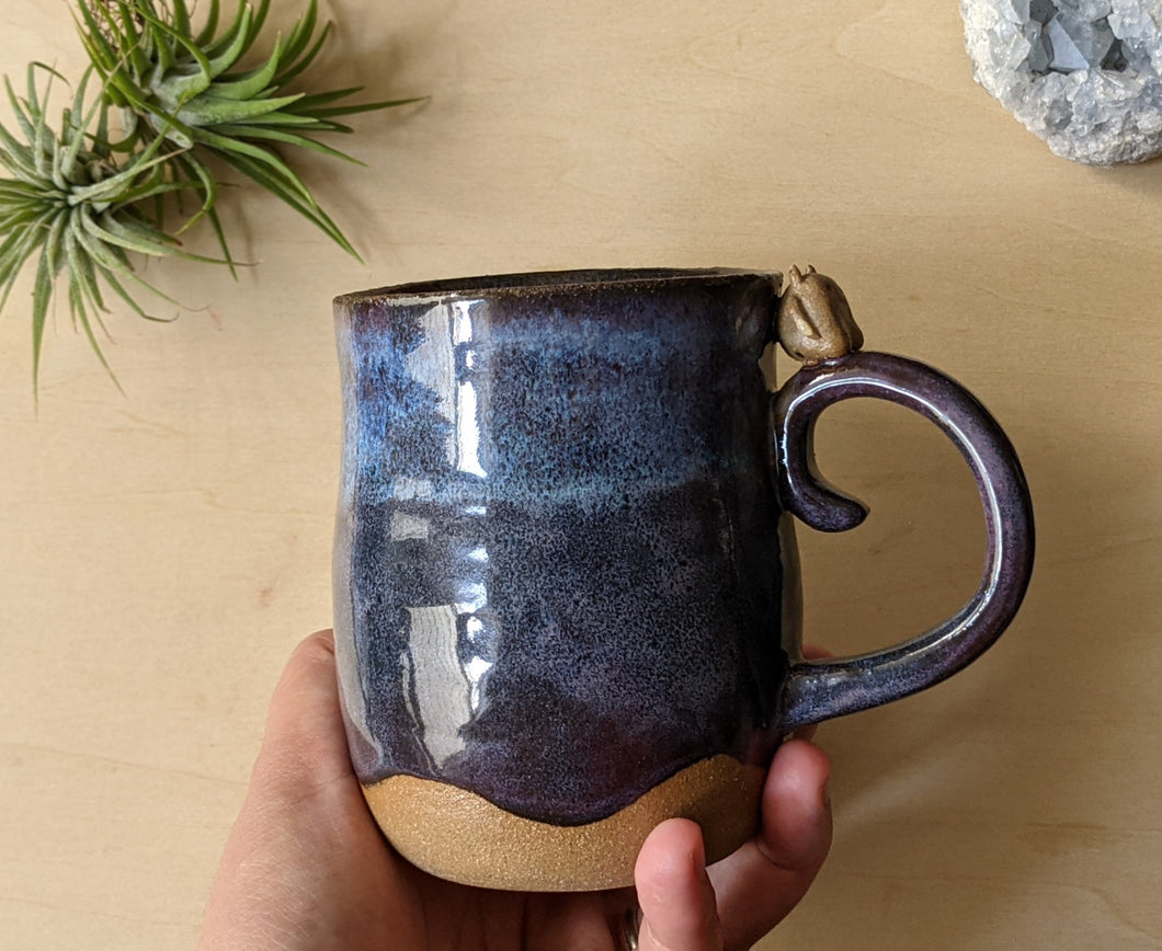 Blue and Purple Kiln Fiend Mug