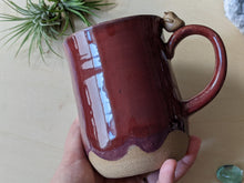 Load image into Gallery viewer, Crimson and Mulberry Kiln Fiend Mug
